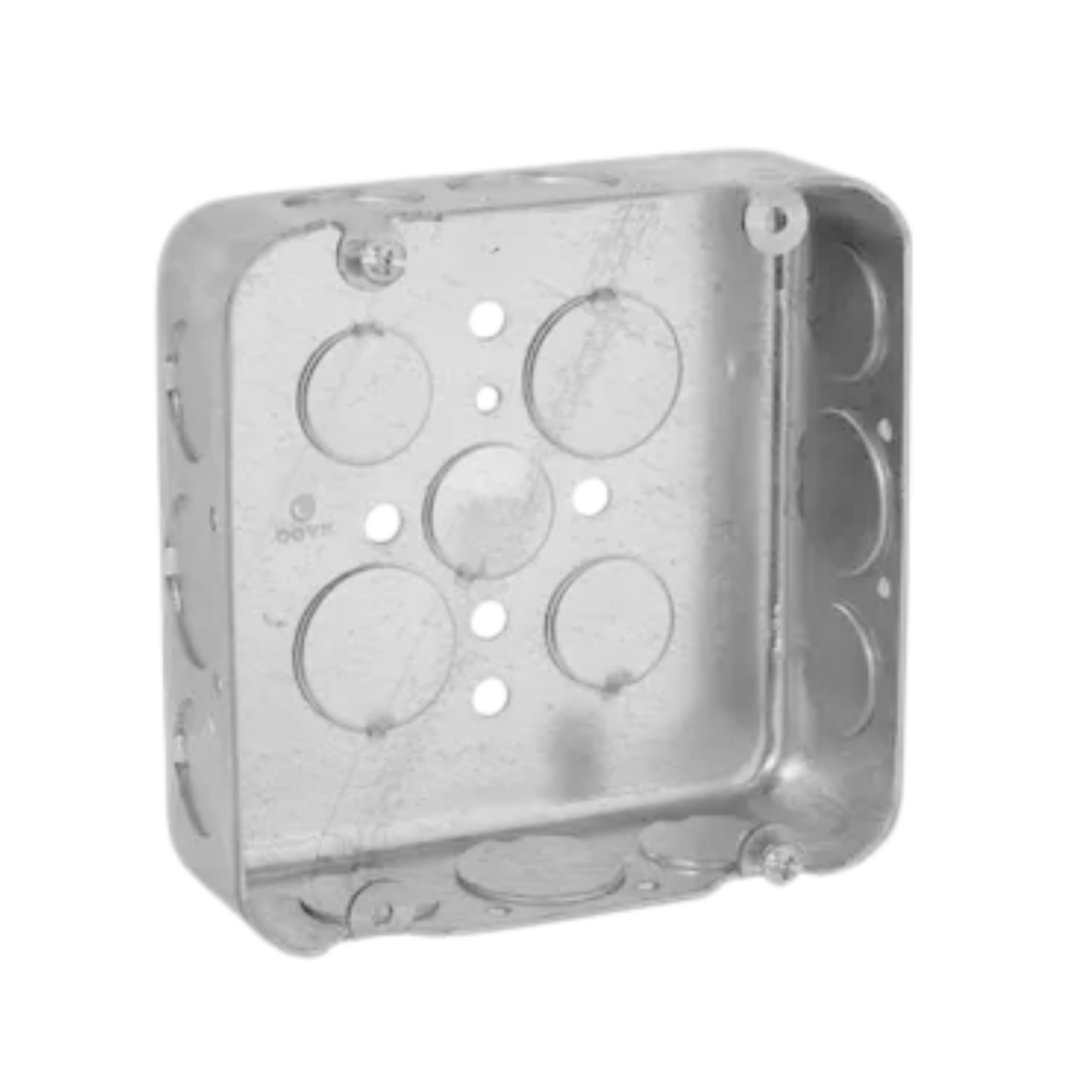 4-11/16" Square Steel Electrical Boxes (Drawn & Welded Construction)