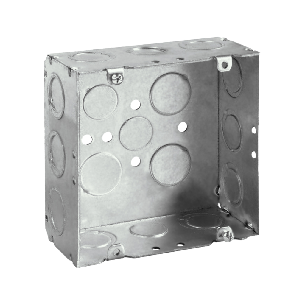 4-11/16" Square Steel Electrical Boxes (Drawn & Welded Construction)