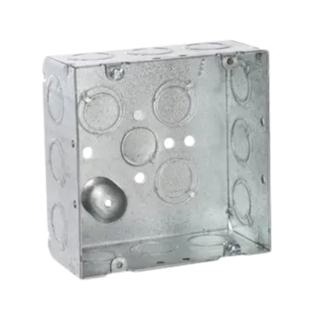 4-11/16" Square Steel Electrical Boxes (Drawn & Welded Construction)