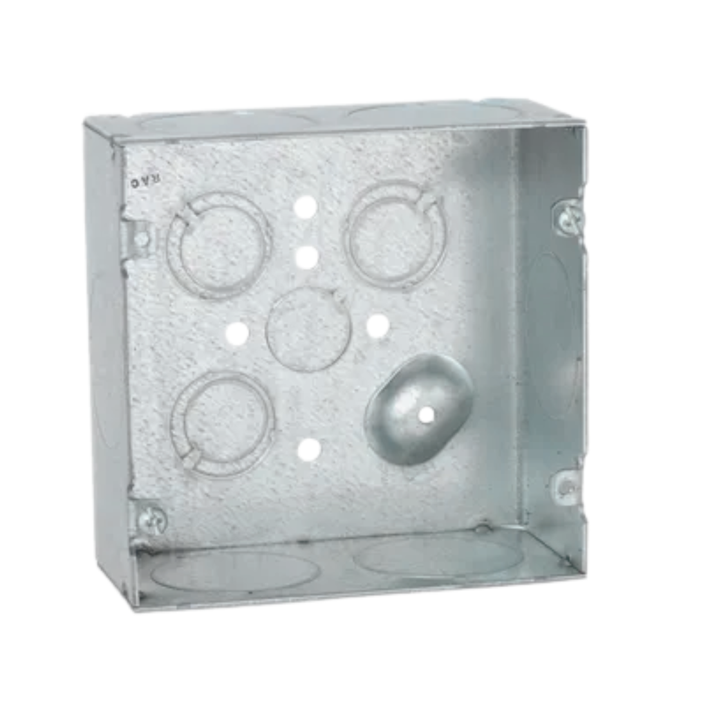 4-11/16" Square Steel Electrical Boxes (Drawn & Welded Construction)
