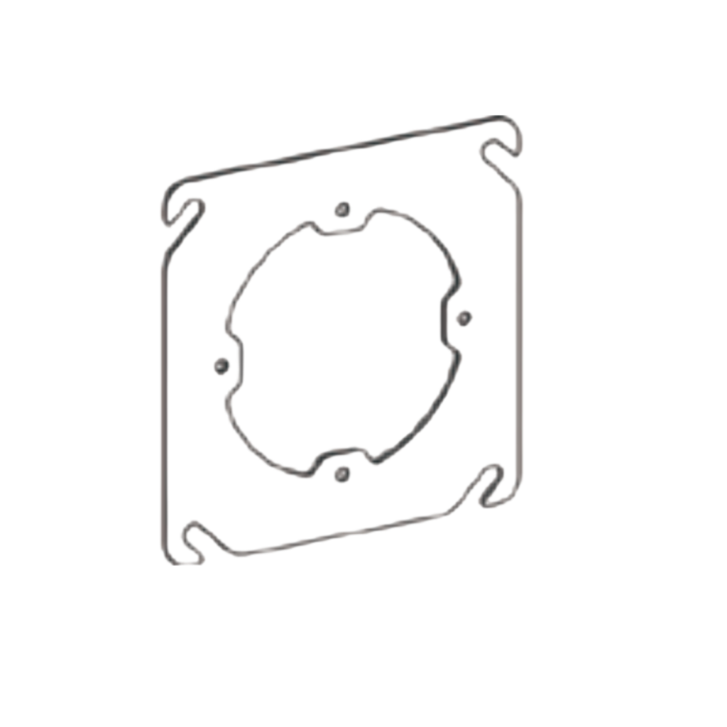 4-11/16" Square To Round Device Rings