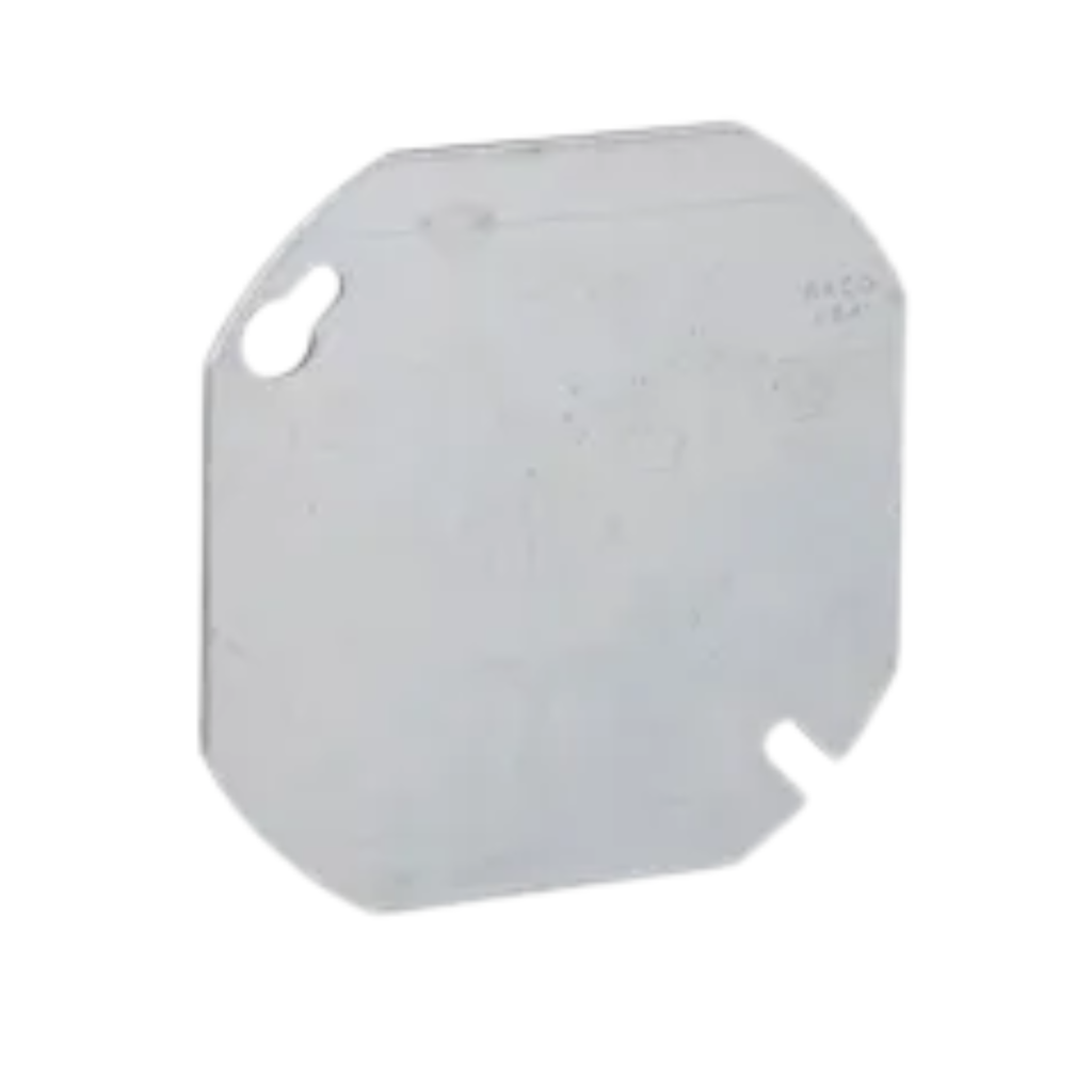4" Octagon Steel Box Covers
