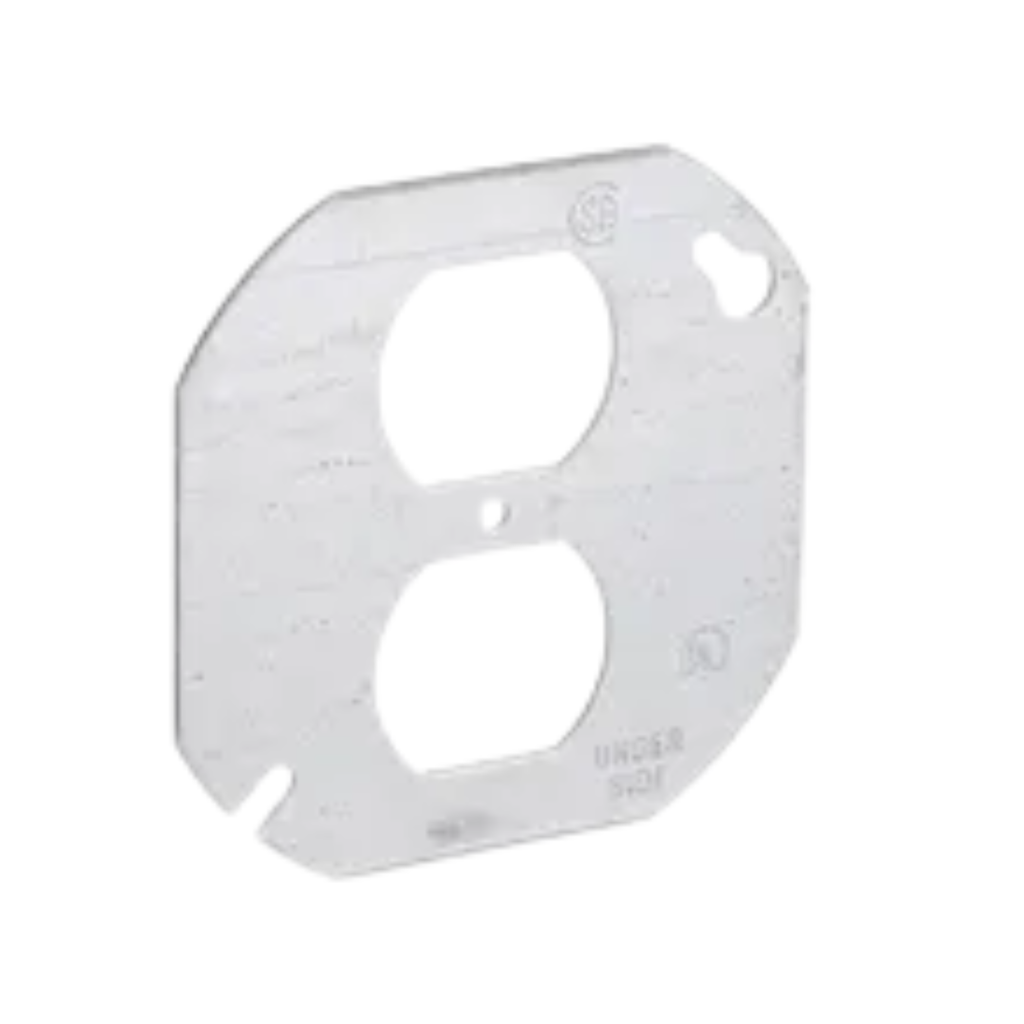 4" Octagon Steel Box Covers