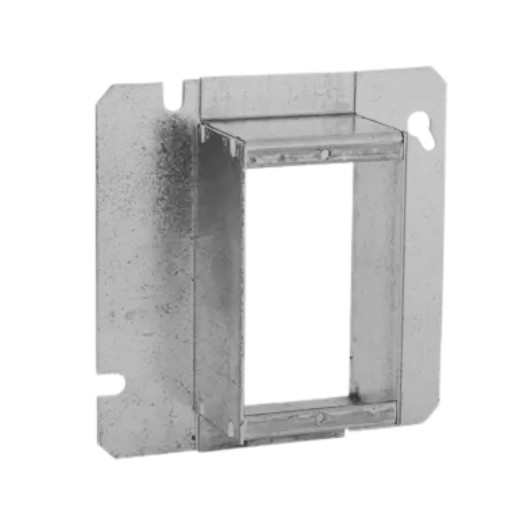 4-11/16" Square Single Device Steel Covers