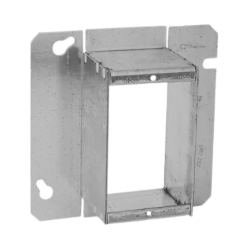 4-11/16" Square Single Device Steel Covers