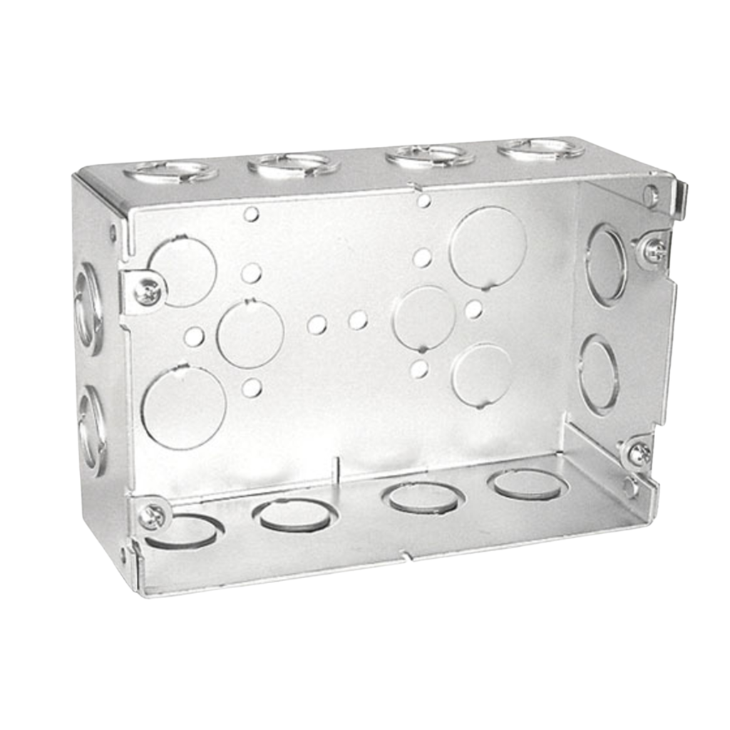 Multi-Gang Steel Electrical Boxes – 2-1/2" Deep