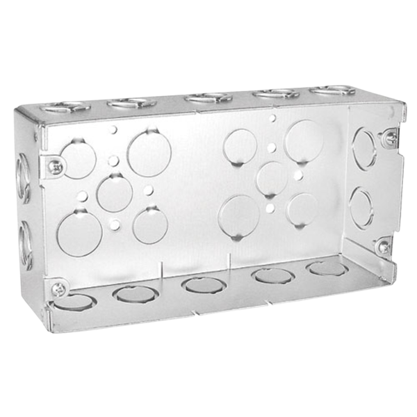 Multi-Gang Steel Electrical Boxes – 2-1/2