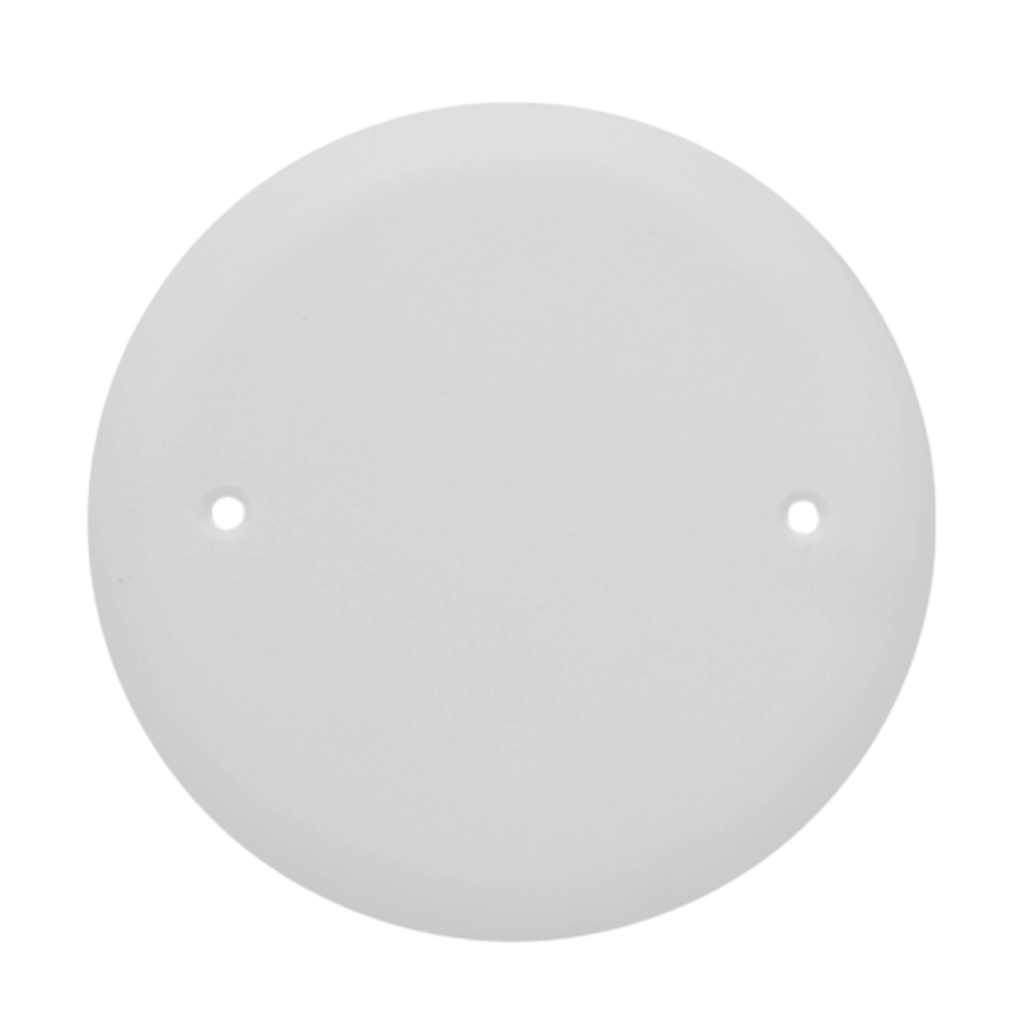 Round Electrical Box Covers & Plaster Rings (PVC)