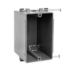 New Work PVC Nail-On Electrical Boxes (1-Gang)