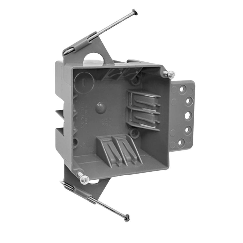 4" Square PVC New Work Electrical Boxes