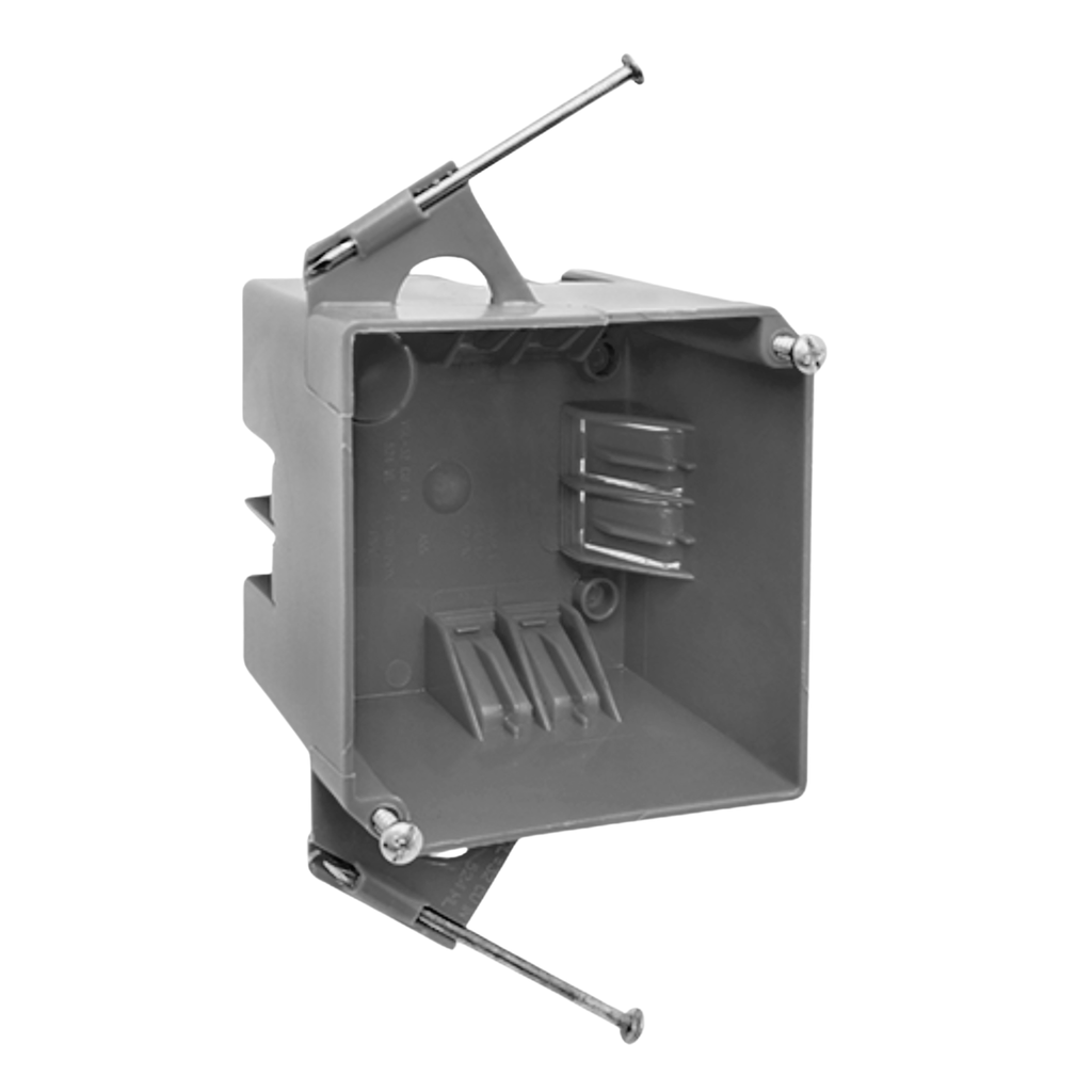 4" Square PVC New Work Electrical Boxes