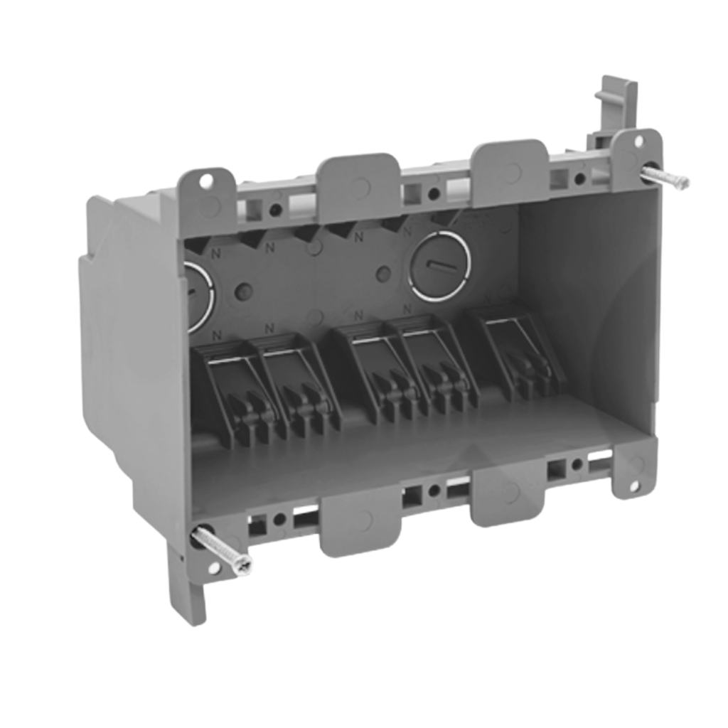 PVC Old Work Electrical Boxes – 2, 3 & 4 Gang