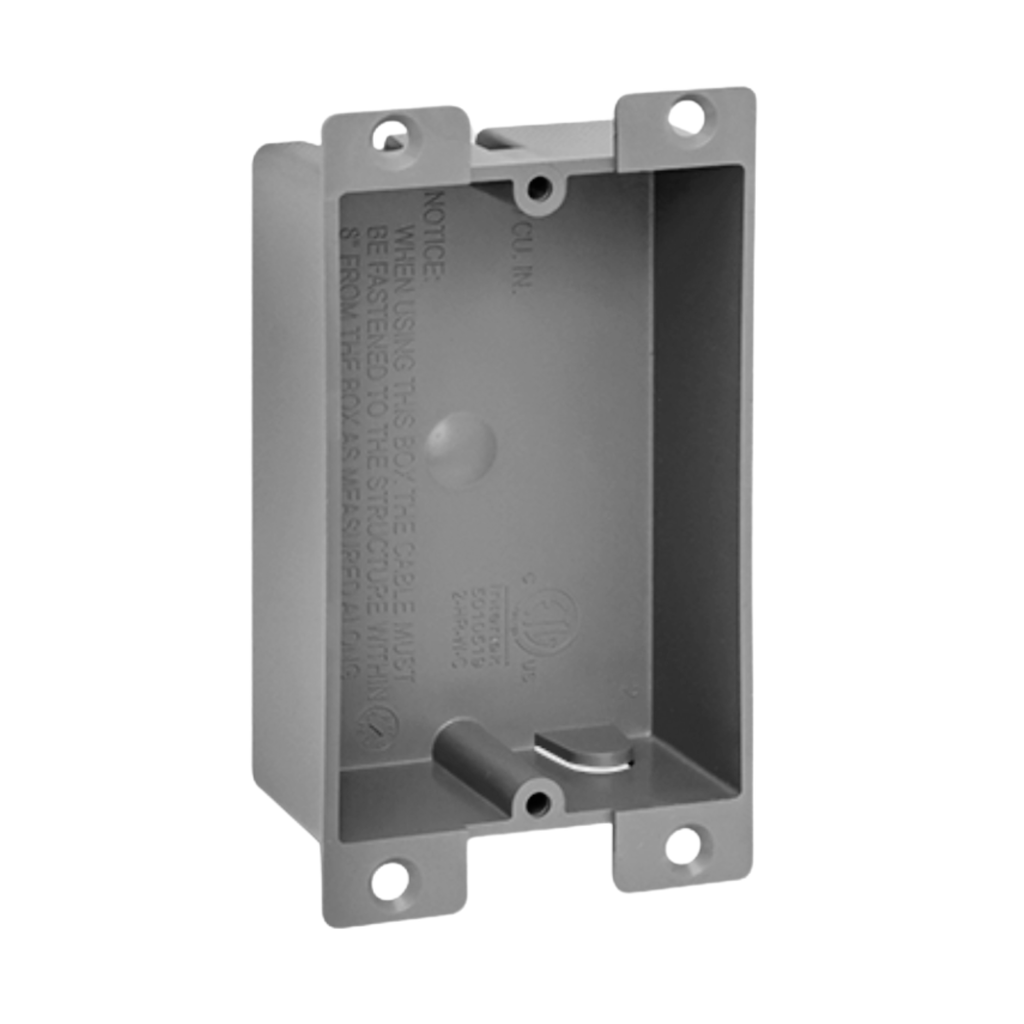 PVC Old Work Electrical Boxes – 1 Gang