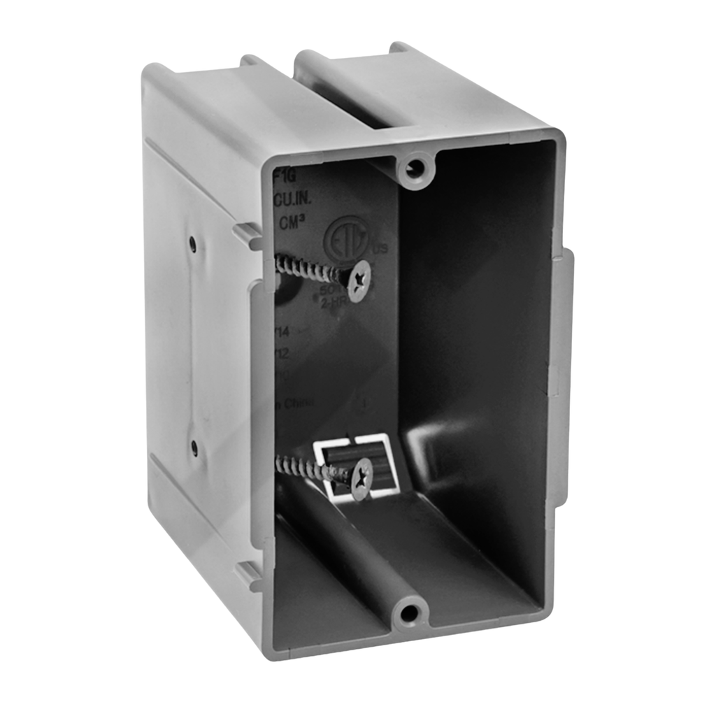 New Work PVC Electrical Boxes – 1 & 2 Gang