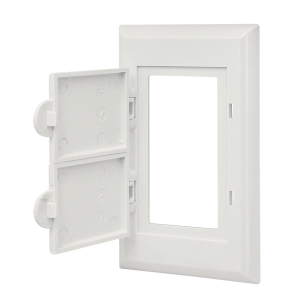 1-Gang Wall Plate Covers – Duplex & Decorator (PVC)